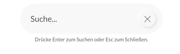 Bild zeigt das Suche Icon