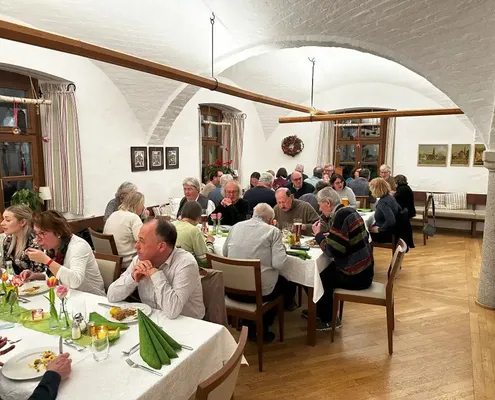 Bild vom Neujahres Empfang im Cafe Isartürl 2025