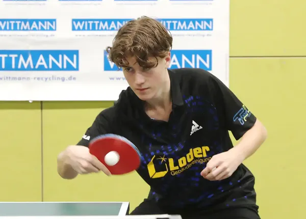 Bild von Lars Kossubek beim Tischtennis Turnir